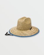 Tides Patch Straw Hat - Carolina Blue - Image 2