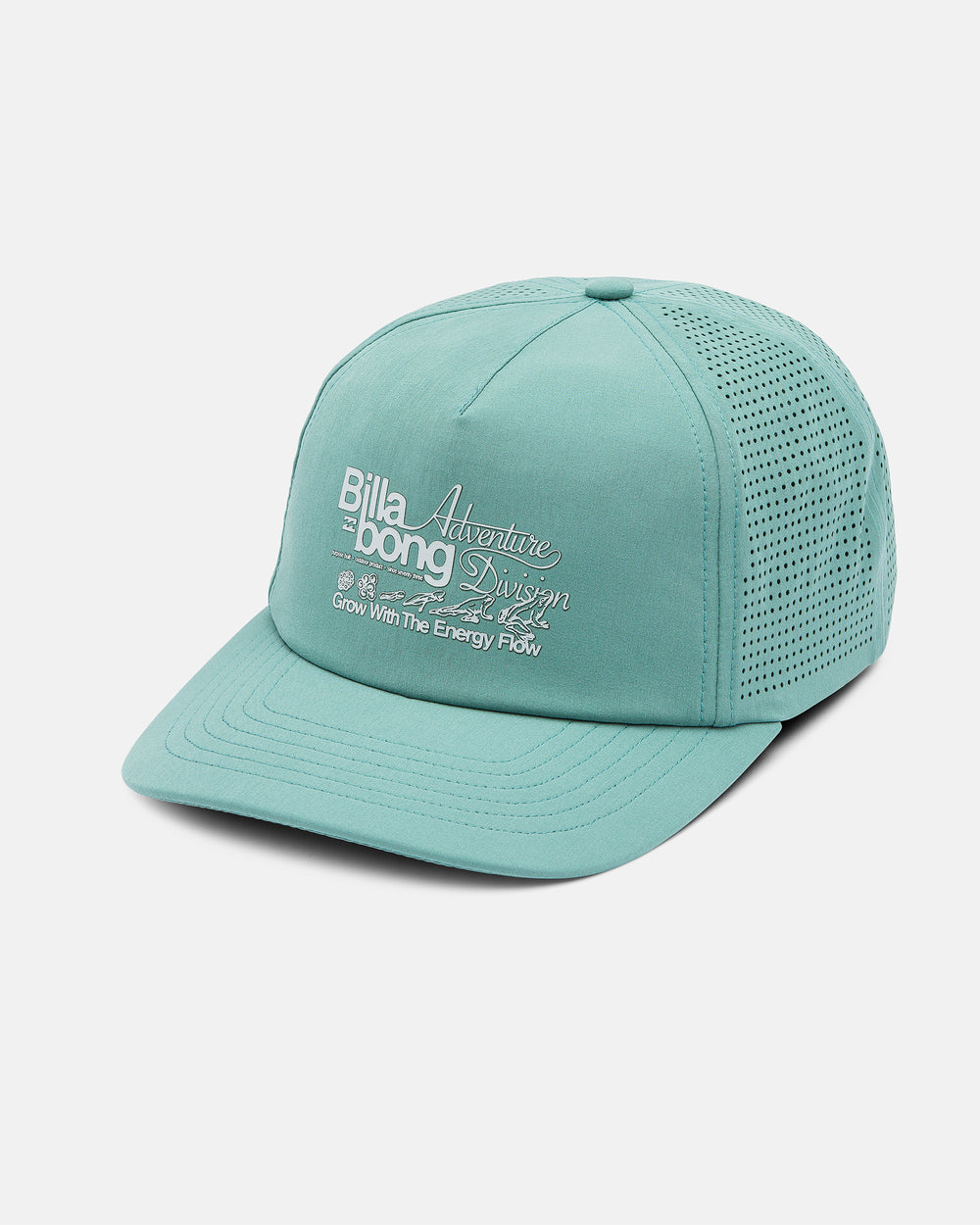 24A553501_SGG_FL-F.jpg A/Div Adiv Tech Trucker Hat - Sage Green - Image 1