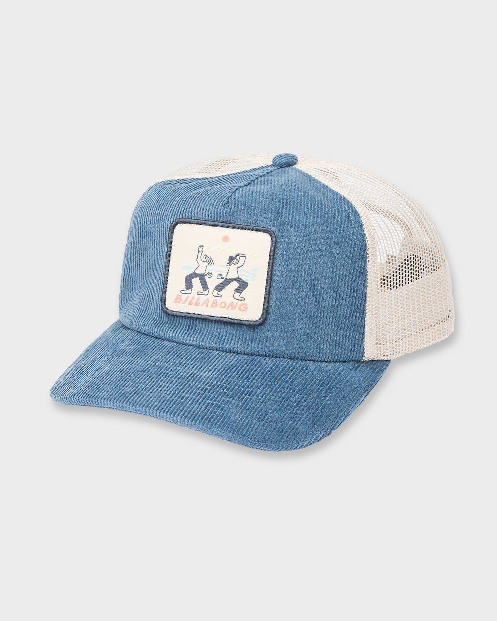 24A553504_SSB_FL-F.jpg Ty Williams Trucker Hat - Steel Blue - Image 1