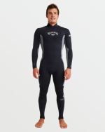 3/2mm Absolute Natural Back Zip Fullsuit - Alloy