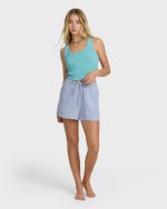 Wanderer Print Woven Shorts - Twilight Blue - Image 4