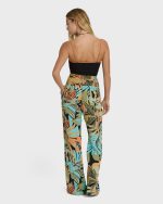 New Waves 2 Elastic Waist Pants - Black Multi - Image 3