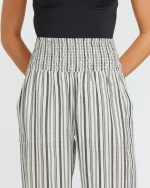 New Waves 2 Elastic Waist Pants - Black Pebble - Image 5