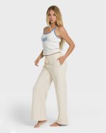 Cozy Camper Sweat Pants - Oatmeal Heather - Image 3
