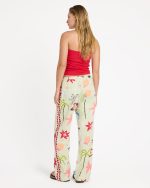 Lottie Hall Woven Elastic Waist Pants - Sunny Lime - Image 8