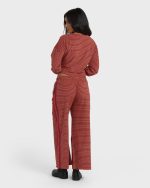 Date Palm Terry Pants - Rose Brown - Image 2