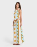 Tides Call Midi Skirt - Salt Crystal - Image 2