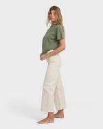 Free Fall High-Waist Cord Pants - Whitecap - Image 7