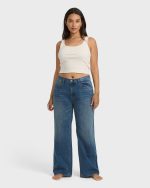 Shifter Straight Leg Pants - Dirty Vintage Blue - Image 7