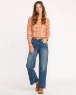 Shifter Straight Leg Pants - Dirty Vintage Blue - Image 4