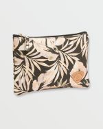 Lil Snitch Zip Pouch - Black Floral
