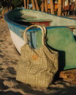 Rope Tote Bag - Green Tea - Image 2