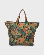 Poppins Playa Zip Top Tote - Black Multi - Image 3
