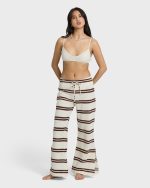 Hot Stripe Pants - Teak - Image 3