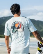 Sundown A/Div Short Sleeve T-Shirt - White - Image 2