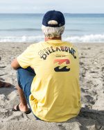 Arch Fade Premium Short Sleeve T-Shirt - Dust Yellow - Image 2