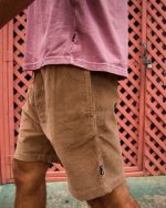 Larry Layback 17" Corduroy Shorts - Vintage Khaki - Image 3