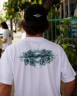 Biscus OG Short Sleeve Cotton T-Shirt - White - Image 3