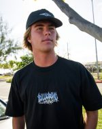 Barb OG Short Sleeve Knit T-Shirt - Black - Image 3