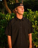 Vista Short Sleeve Woven Shirt - Phantom - Image 3
