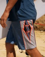 New Wave Pro 19" Boardshorts - China Blue - Image 3