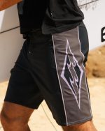 New Wave Pro 19" Boardshorts - Black - Image 3