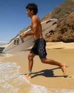New Wave Pro 19" Boardshorts - Black - Image 7