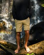 Crossfire Submersible 19" Amphibian Hybrid Shorts - Khaki - Image 3