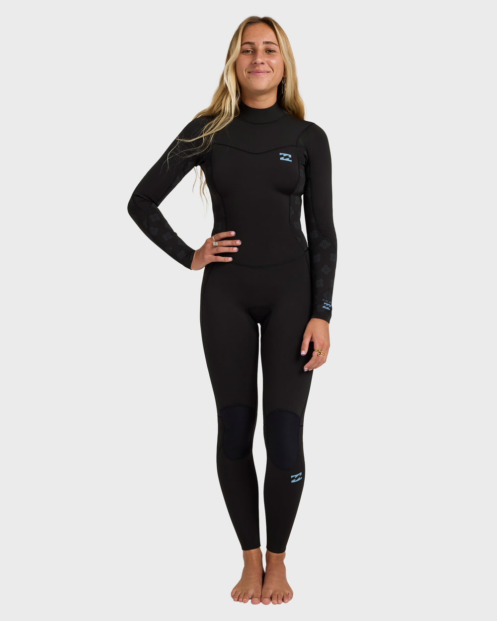 ABJW100235_BLK_OM-F.jpg 3/2mm Absolute Core GBS Back Zip Full Wetsuit - Black - Image 1