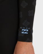 4/3mm Absolute Core Back Zip Full Wetsuit - Black - Image 5