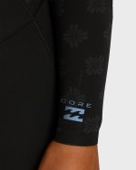 4/3mm Absolute Core Chest Zip Full Wetsuit - Black - Image 5