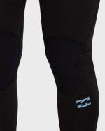 4/3mm Absolute Core Chest Zip Full Wetsuit - Black - Image 8
