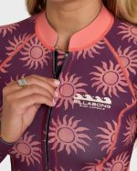 2mm Salty Dayz Long Sleeve Springsuit - Eggplant - Image 8