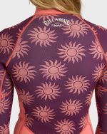 2mm Salty Dayz Long Sleeve Springsuit - Eggplant - Image 9