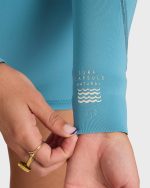 2mm Spring Fever Long Sleeve Springsuit - Surf Blue - Image 6