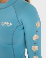 2mm Spring Fever Long Sleeve Springsuit - Surf Blue - Image 7