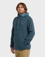 A/Div Boundary Hooded Half-Zip Pullover - Real Teal - Image 4