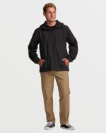 A/Div Transport Windbreaker Jacket - Black - Image 4