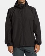 A/Div Transport Windbreaker Jacket - Black - Image 5