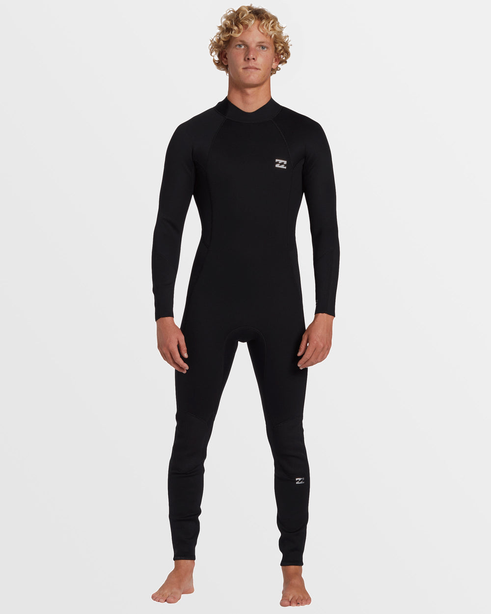 ABYW100235_BLK_OM-F_4e170203-8801-4eac-a1d0-3b8e3858c3c1.jpg 4/3mm Foil GBS Back Zip Wetsuit - Black - Image 1