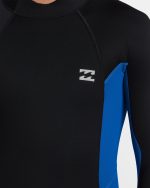 4/3mm Foil GBS Back Zip Wetsuit - Mid Blue - Image 5