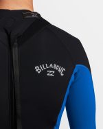 4/3mm Foil GBS Back Zip Wetsuit - Mid Blue - Image 7