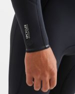 4/3mm Absolute Natural Upcycler GBS Chest Zip Wetsuit - Black - Image 6
