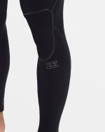 3/2mm Furnace Natural Upcycler GBS Chest Zip Wetsuit - Black - Image 7
