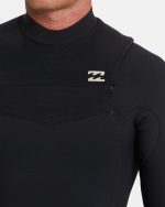 3/2mm Revolution Natural Upcycler GBS Chest Zip Wetsuit - Black - Image 2