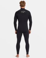 3/2mm Revolution Natural Upcycler GBS Chest Zip Wetsuit - Black - Image 10
