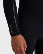 3/2mm Absolute Ultra Chest Zip Full Wetsuit - Black - Image 5