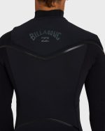 3/2mm Absolute Ultra Chest Zip Full Wetsuit - Black - Image 8