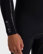 4/3mm Absolute Ultra Chest Zip Full Wetsuit - Black - Image 5