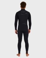 4/3mm Absolute Ultra Chest Zip Full Wetsuit - Black - Image 2